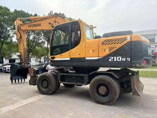 Used Hyundai R210W-9 Wheel Excavator In Excellent Condition/Used Wheel Excavator For Sale