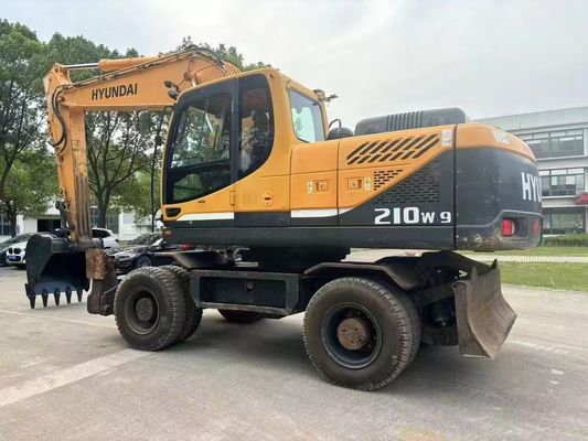 Used Hyundai R210W-9 Wheel Excavator In Excellent Condition/Used Wheel Excavator For Sale
