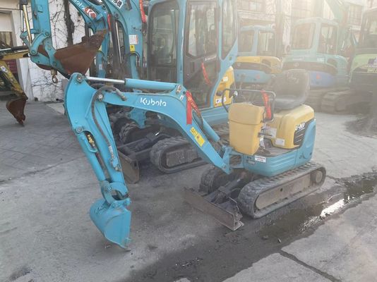 Kubota U10-3 Mini Used Excavator Indoor Working Second Hand Excavator Machine