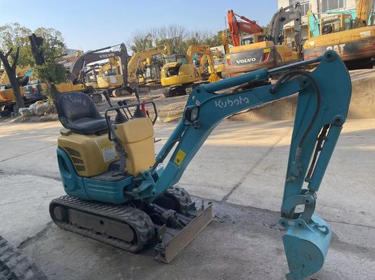 Kubota U10-3 Mini Used Excavator Indoor Working Second Hand Excavator Machine