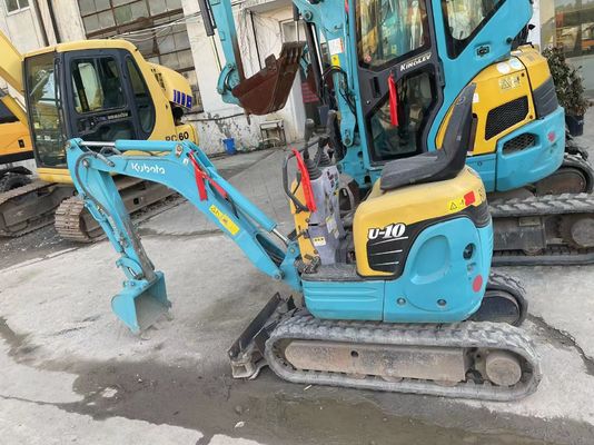 Kubota U10-3 Mini Used Excavator Indoor Working Second Hand Excavator Machine