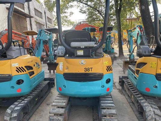 Original Color Used Kobelco Excavator U17 High Efficiency For Working Indoors