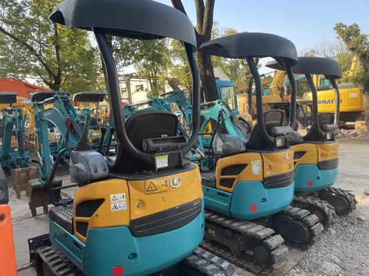 Original Color Used Kobelco Excavator U17 High Efficiency For Working Indoors