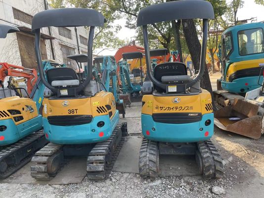 Original Color Used Kobelco Excavator U17 High Efficiency For Working Indoors