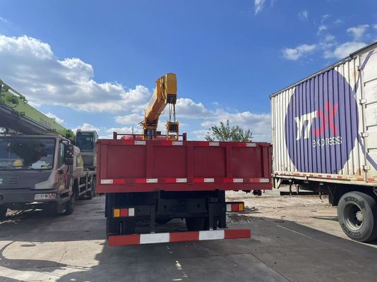 8 Tons XCMG SQS200-4 Truck Mounted Used Crane With DongFeng Truck  2019 Year