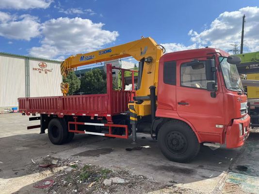 8 Tons XCMG SQS200-4 Truck Mounted Used Crane With DongFeng Truck  2019 Year
