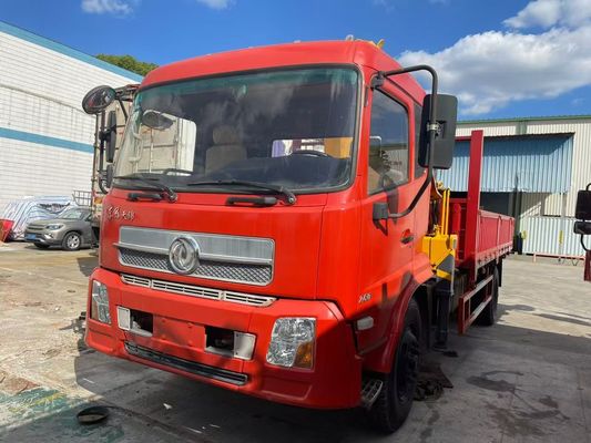 8 Tons XCMG SQS200-4 Truck Mounted Used Crane With DongFeng Truck  2019 Year