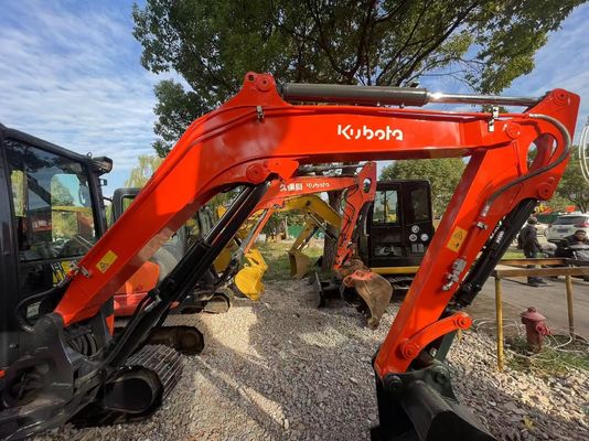 Repaint Color Used Kubota KX163-5 Mini Crawler Excavator In Excellent Condition/Kubota excavator With EPA Engine And Swing Arm