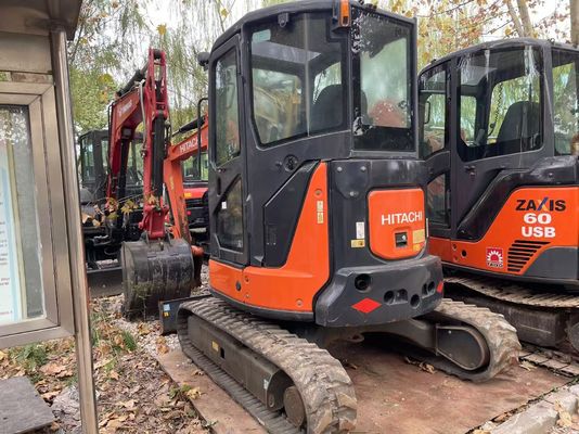 Original Japan Used Hitachi ZX35U-5N Mini Excavator In Excellent Condition/Used Japanese Mini Excavator With Swing Arm And EPA Engine