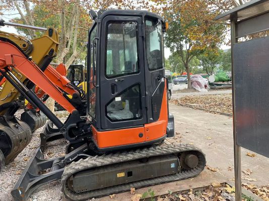 Original Japan Used Hitachi ZX35U-5N Mini Excavator In Excellent Condition/Used Japanese Mini Excavator With Swing Arm And EPA Engine