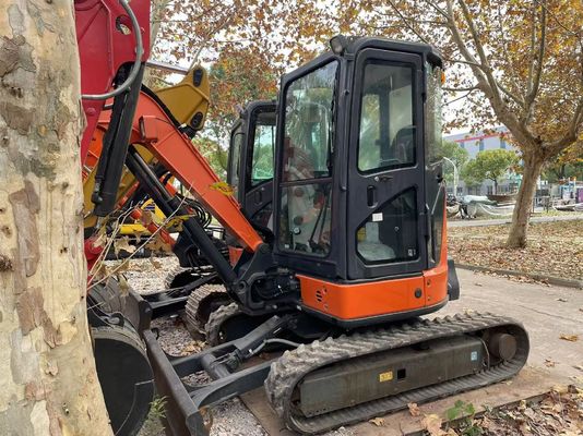 Original Japan Used Hitachi ZX35U-5N Mini Excavator In Excellent Condition/Used Japanese Mini Excavator With Swing Arm And EPA Engine