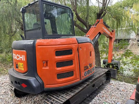 Original Japan Used Hitachi ZX68USR-5A Crawler Excavator In Excellent Condition