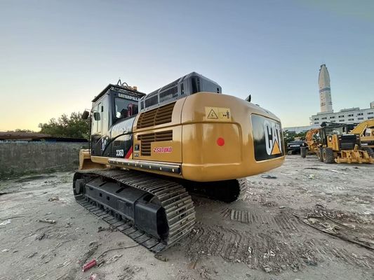 Used Crawler Caterpillar 336D Excavator Repaint Color 36 Tons For Mining