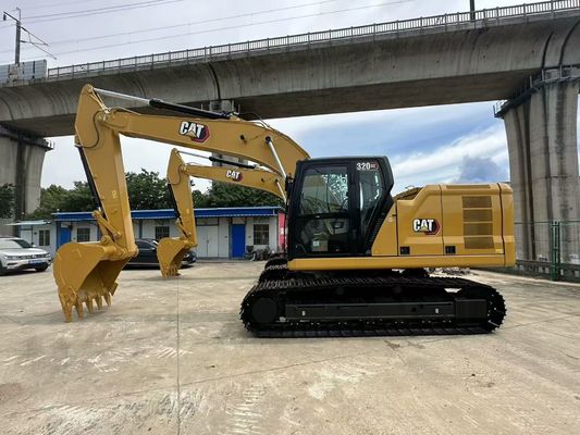 320GC Used Caterpillar Excavator Crawler Mounted 2023 Year With CAT C4.4 Engine