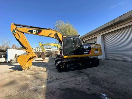 Yellow Original Japan Used CAT Excavator 320D2 Caterpillar Crawler Excavator