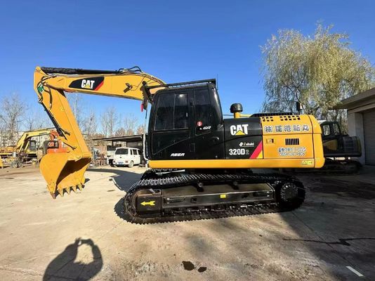 Yellow Original Japan Used CAT Excavator 320D2 Caterpillar Crawler Excavator