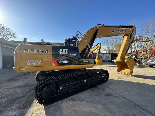 Yellow Original Japan Used CAT Excavator 320D2 Caterpillar Crawler Excavator