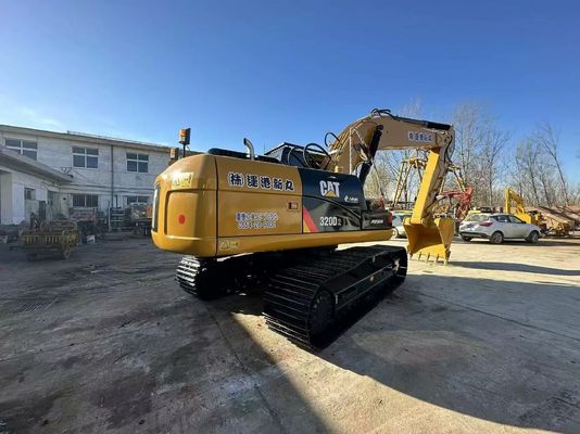 Yellow Original Japan Used CAT Excavator 320D2 Caterpillar Crawler Excavator