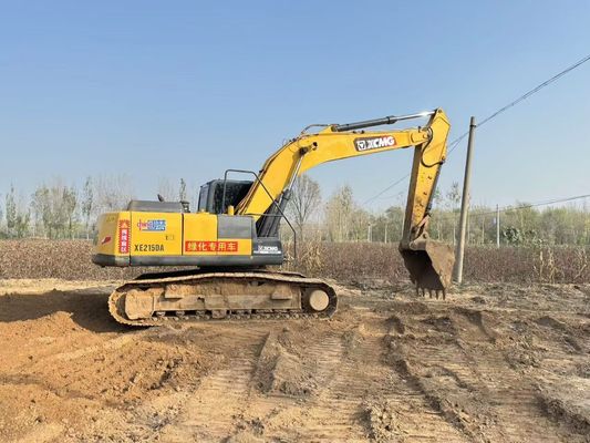 XE215DA Used XCMG Excavator Heavy Duty XCMG 20 Ton Excavator Energy Saving
