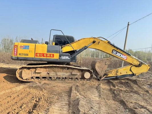 XE215DA Used XCMG Excavator Heavy Duty XCMG 20 Ton Excavator Energy Saving