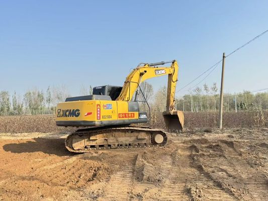 XE215DA Used XCMG Excavator Heavy Duty XCMG 20 Ton Excavator Energy Saving