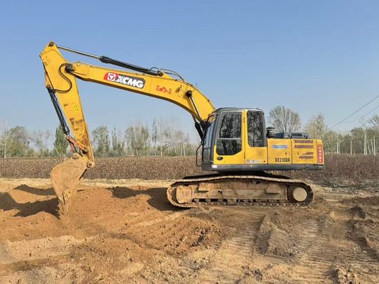 XE215DA Used XCMG Excavator Heavy Duty XCMG 20 Ton Excavator Energy Saving