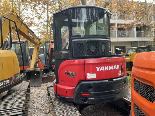 Original Japan Used Yanmar Vio55-5B Mini Excavator With EPA Engine/Used Kubota Mini Excavator For Sale