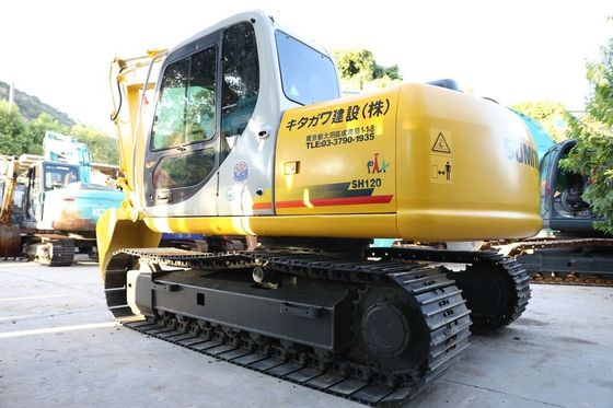Original Japanese Used Sumitomo SH120-6 Crawler Excavator In Excellent Condition