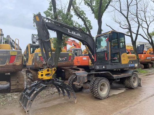 2018 Year Used SDLH LG670BM Wheel Excavator With Hydraulic Climp