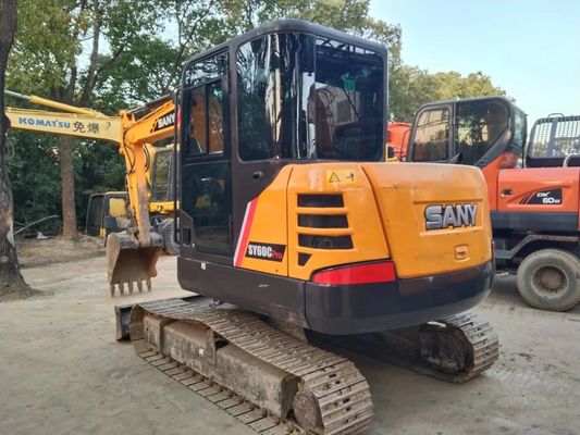 2020 Year Used SANY SY60C-9 Mini Crawler Excavator Original Color