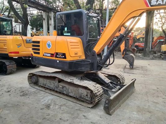 2020 Year Used SANY SY60C-9 Mini Crawler Excavator Original Color