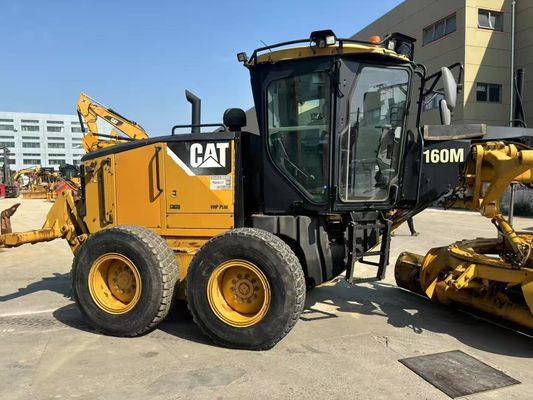 Original Japan Caterpillar 160M Motor Grader In Excellent Condition