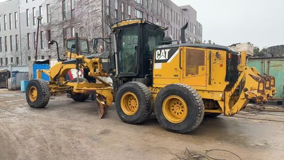 Original Japan Caterpillar 160M Motor Grader In Excellent Condition