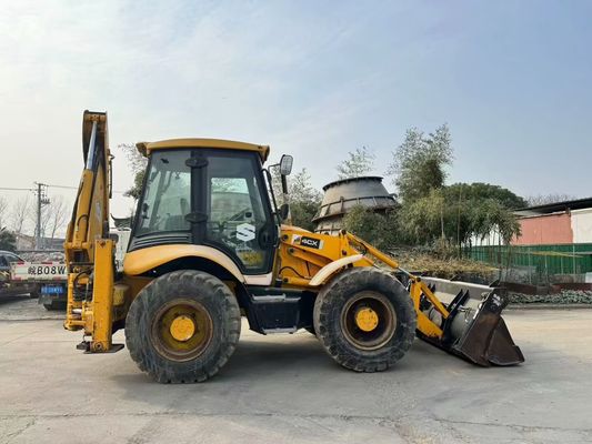 Original UK Used JCB 4CX Backhoe Loader With Four In One Bucket / Used JCB Backhoe Loader Hot Sale