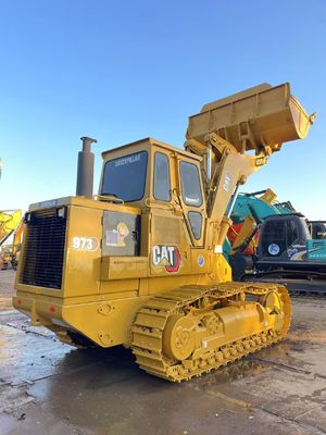 Repaint Color Used Caterpillar 973 Crawler Loader In Excellent Condition