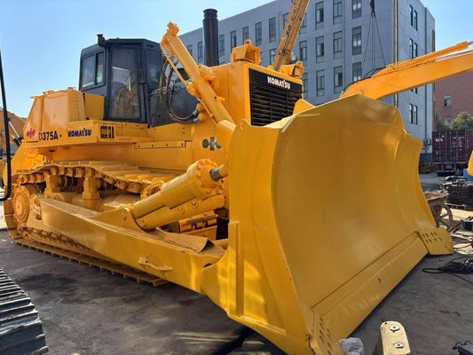 Original Japanu Used Komatsu D375A Bulldozer With Hydraulic Ripper