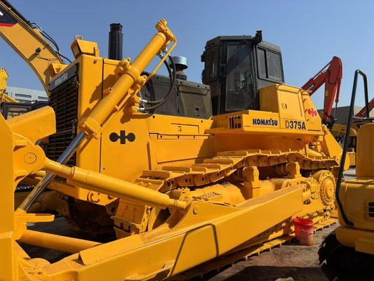 Original Japanu Used Komatsu D375A Bulldozer With Hydraulic Ripper