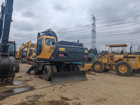 Used Volvo EW170BLC Wheel Excavator Hot Sale In South American