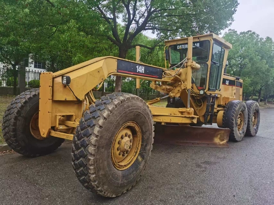 Original Color Used Caterpillar 14H Motor Grader In Excellent Condition