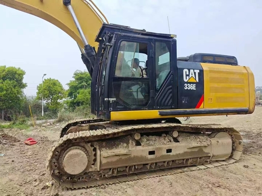 2017 Year Used Crawler Caterpillar 336E Excavator Original Color 36 Tons For Mining