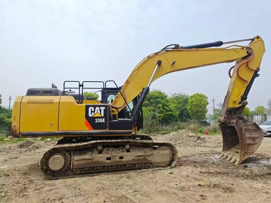 2017 Year Used Crawler Caterpillar 336E Excavator Original Color 36 Tons For Mining