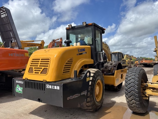 Used XCMG XS202J Single Drum Road Roller With Sheepfoot With Cheap Price