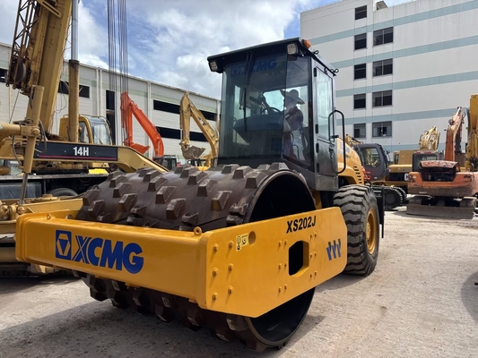 Used XCMG XS202J Single Drum Road Roller With Sheepfoot With Cheap Price