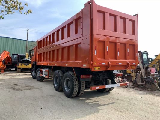 Used HOWO 375 Dump Truck In Excellent Condition / Used 8*4 Dump Truck