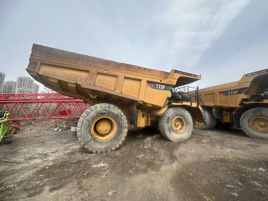 Used Caterpillar 773F Rock Truck In Good Condition / Used CAT Rock Truck Hot Sale