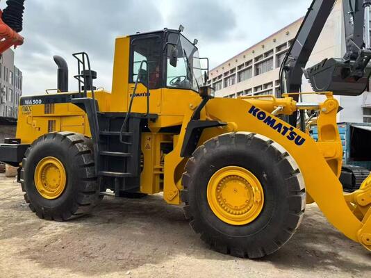 Repaint Color Used Komatsu WA500-3 Wheel Loader In Excellent Condition