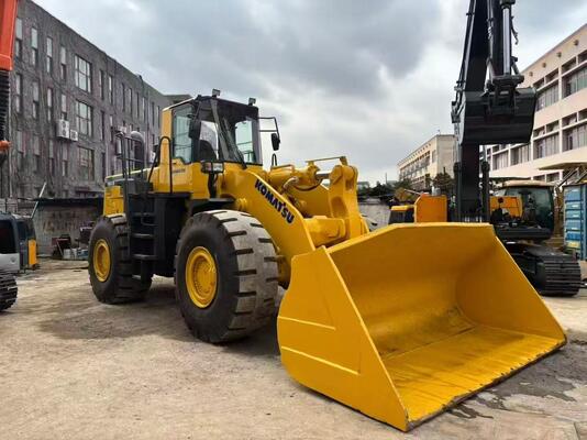 Repaint Color Used Komatsu WA500-3 Wheel Loader In Excellent Condition