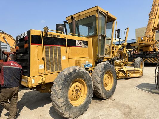 Original Color Used CAT 140H Motor Grader In Excellent Condition