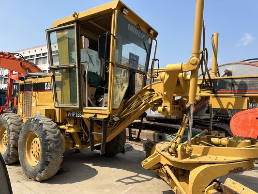 Original Color Used CAT 140H Motor Grader In Excellent Condition