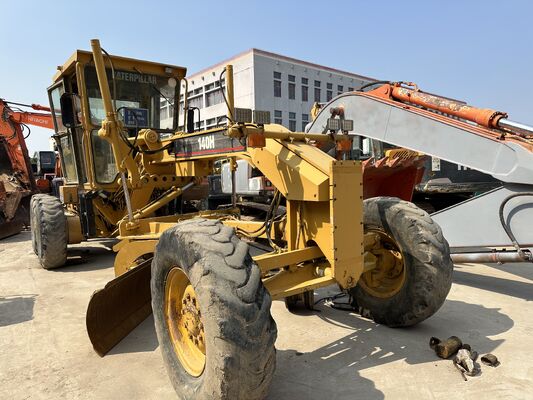 Original Color Used CAT 140H Motor Grader In Excellent Condition